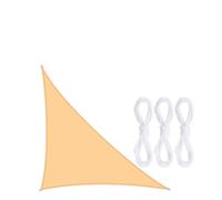 Triangle Shade Sail 95% UV Block Waterproof Sun Shelter Outdoor Canopy for Patio/Camping Free Rope Included 5x5x7.1m Durable Sun Protection Canvas