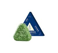 Triangle Shampoo Bar - Strengthening Cleanser for Hair Care | 120g Solid Formula Compact Travel Friendly Shape Moisture Balance Support Rich Lather Creation & Gentle Scalp Nourishment for Daily