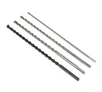 Triangle Shank Concrete Drill Bits, Each 300mm Long Designed for Professional Masonry Applications (8x300mm)