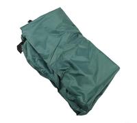 Triangle Shape Rabbit Hutch Cover for Indoor Outdoor Use with 210D Oxford Fabric, Adjustable String Hem, and Clear Front Folding Panel (green 180x52x86cm)