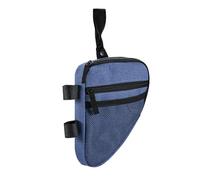 Triangle Shape Waterproof Forearm Crutch Accessories Storage Pouch, Universal Crutch Accessories Bag to Organize Daily(Blue)