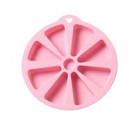 Triangle Silicone Baking Mold - 8 Cavity Food Grade Tray, Multi Purpose Scone Pan, Non-Stick Pizza Mould, Flexible Dessert Baking Sheet - for Pizza Mousse Dessert Fruit Pudding