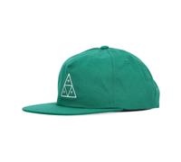 Triangle Snapback Cap Emerald, male, HUF, Hats & Caps, Green, ONE SIZE, Accessories ONE SIZE