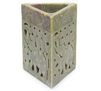 Triangle Soapstone Oil Burner Elephant