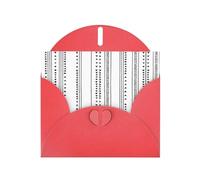 Triangle Stripes Bohemian Pattern Pearl Paper Holiday Greeting Card With Envelopes Weddings Party Birthday Invitations Wishes