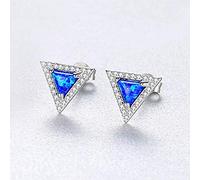 Triangle Stud Earrings For Women Fine Jewelry