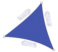 Triangle Sun Shade Sail 3x3x4m Waterproof UV Protection 95% Outdoor Patio Canopy for Garden Balcony Pool Sunshade TarpShade Cloth