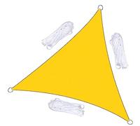 Triangle Sun Shade Sail 4.5x4.5m Waterproof UV Protection 95% Outdoor Canopy for Patio Balcony Garden and Pool - Perfect for Sun Protection and Aesthetic Appeal