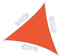 Triangle Sun Shade Sail 5x5x7m Waterproof Outdoor Canopy 95% UV Protection for Garden Balcony Patio Pool - Perfect Sunshade for Outdoor Living Spaces