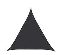 Triangle Sun Shade Sail Awning UV Protection Canopy for Outdoor Patio Garden Pool Balcony - 4.5 x 4.5 x 4.5 m Black Waterproof Sunshade for Deck & Terrace