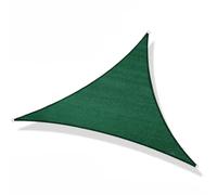 Triangle Sun Shade Sail HDPE UV Protection Breathable & Water-Resistant with D-Rings & Cord Ideal for Balcony Garden Patio Camping (4 2x2x2m)