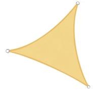 Triangle Sun Shade Sail, Waterproof Outdoor Canopy, Tear-Resistant Shade Cloth for Patio & Balcony, UV Protection, 1 3.6x3.6x3.6m, Awning Cover