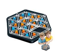 Triangle Takeover Game | Interactive Puzzle Educational Toys | Chain Triangle Chess Family Games,for Adults Men Women Family Party Classroom Home Night Travel Birthday