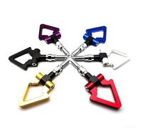 Triangle Tow Hook Ring for Front Bumper Use on Japanese European Style Cars Without OEM Number Requirement (Japanese style Gold)