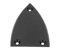 Triangle Truss Rod Cover,Plastic Truss Rod Cover with 3 Hole for Bass Acoustic Electric Guitar Replacement Parts