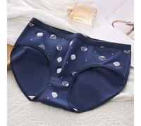 Triangle Underwear for Women with Fun Strawberry Design for All Seasons (XL (M (40kg-50kg) White strawberries)