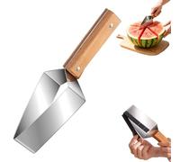 Triangle Watermelon Cutter, Stainless Steel Multifunctional Handheld Fruit Various Melon Slicer,Effortless Quickly Slice Tool,for Kitchen and Camping Picnic Gadgets(1PCS)