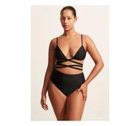 Triangle Wrap Bikini Top Black S / 2