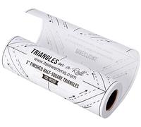 Triangles On A Roll Half-Square Triangles On A Roll-50' 2 inch Finished Size, Paper, White, 2"