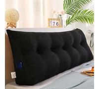 Triangular Backrest Pillow for Sofa & Bed Wedge Cushion for Headboard J 180x20x50cm Supportive Lumbar Cushion for Single Bed and Sofa Use