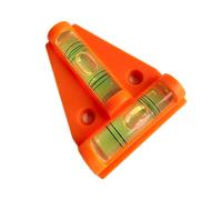 Triangular Caravan Level Indicator - Bubble Spirit Level for Motorhome & Campervan - Accurate Levelling Tool with Fixing Hole - Compact, Durable & Easy to Install
