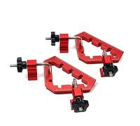 Triangular Clamp Positioning Panel Aluminium Alloy Corner Clamp | Aluminium Alloy Positioning Panel Fixing Clip for Woodworking Carpenter Tool, 45 / 90 Degrees Splicing Board