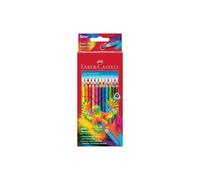 Triangular Colored Pencils 24 Colors Faber-Castell Top Quality