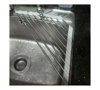 Triangular Dish Drying Rack - Adjustable Space-Saving Kitchen Organizer and Dish Drainer