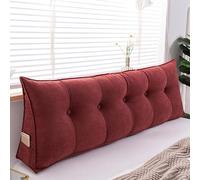 Triangular Headboard Cushion Pillow for Beds & SofasSoft Lumbar Support Wedge Washable Bolster Pillow 200x20x50cm Comfort & Style for Home Décor