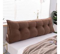 Triangular Headboard Pillow for Beds & SofasSoft Washable Lumbar Support Wedge Cushion 200x20x50cmComfortable Backrest for Relaxation & Home Decor
