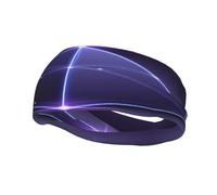 Triangular in Shape Sports Sweatband, Unisex Headbands for Men and Women,Stretchy, Breathable, and Moisture-Wicking