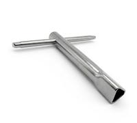 Triangular Key - Diameter 17 mm - M10 - Bollard Key for Barrier Posts - 3-Point Key/Fire Brigade Key - DIN 22417 | Post Key, Bollard Key - Galvanised Metal
