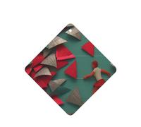 triangular origami 4 Pcs Car Air Freshener Cards, Hanging Disposable Card Fresheners for Vehicles, Lavender Scented