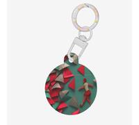 Triangular Origami Dog Tags Round Pet Tag,Acrylic Pet ID Tags Durable and Stylish,Perfect for Small to Large Pets