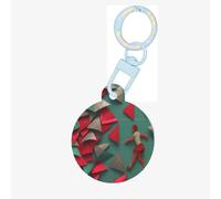 Triangular Origami Dog Tags Round Pet Tag,Acrylic Pet ID Tags Durable and Stylish,Perfect for Small to Large Pets