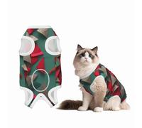 Triangular Origami Recovery Suit for Dogs Cats After Surgery, Soft Cotton Post-Surgery Suit for Male and Female Pet