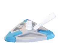 Triangular Pool Vacuum Head for Pools Professional Cleaning with Dense Soft Bristles Triangular Cleaning Brush