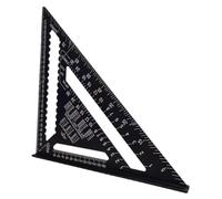 Triangular Ruler for Woodworking, Square for 12 Inch Triangular Ruler Beam, Square Carpenter, Aluminium Alloy Triangular Ruler, Square for Work