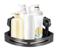 Triangular Shelf Bathroom - Drill Free Corner Storage Organization, Holder On The Shower Enclosure | Bathroom, Kitchen, Toilet, Home, Student House, Apartment, Hotel, Farm