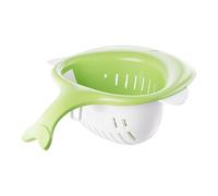 Triangular Sink Draining Basket - Universal Corner Strainer, Magnetic Holder Design, Durable Plasticc Build, Efficient System, Easy Setup Structure | Fruits Vegetables Food Scraps Home