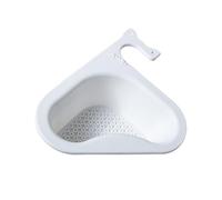 Triangular Sink Filter Basket, Kitchen Strainer, Hanging Corner Sink Filter Basket, Triangular Kitchen Sink Drain Strainer, SinkDrain Basket for Vegetables, Fruit, TeaStrainer, Food Scraps
