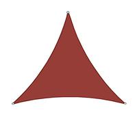 Triangular Sun Shade Sail Awning for Outdoor UV Protection 4.5x4.5m Rust Red Canopy for Terrace Balcony Garden and Pool - Ideal Outdoor Sun Shade Solution