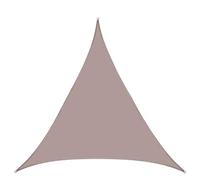 Triangular Sun Shade Sail UV Protection Awning for Outdoor Use Triangle Canopy for Terrace Balcony Garden & Pool 5x5x5m Khaki ColorWaterproof Fabric