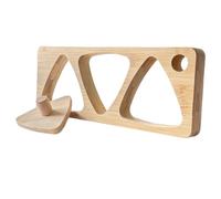 Triangular Sushi Mold Maker - Wooden Rice Press, 3-Hole Rices Ball Molds, Non-Stick Sushi Shaper, Traditional Japanese Cooking Accessory, Pressing Tool Included | Homemade Meal Preparation Making Rout