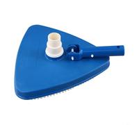 Triangular Swimming Pool Vacuum Cleaner Head, PP Material, Weighted & Corner-Reaching Design for Inground, Above-Ground, Saltwater Pools and Spas