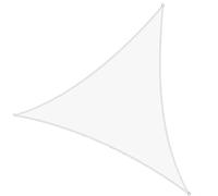 Triangular Waterproof Shade Sail UV-Resistant Canopy with D-Rings for Patio Garden Pool Carport Outdoor Living - Enhance Sun Protection and Style