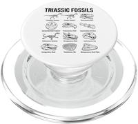 Triassic Fossils Scientific Paleontology Art PopSockets PopGrip for MagSafe