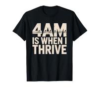 Triathlete 4am Race Morning Early Alarm Chaos Pre Race T-Shirt