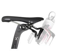 Triathlon Bike Accessories Under Saddle Bottle Holder Dual Water Bottle Cage Mount - Behind Seat Mount Only (Cages NOT Included)