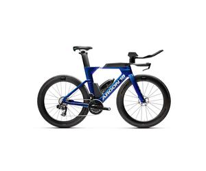 Triathlon Bike Argon 18 E117 374C Force AXS Bleu 160/170 cm